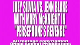 Jennifer Blake vs. Joey Silvia with Mary McKnight as ref in