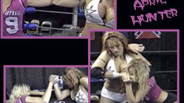 Amber O'Neal Vs April Hunter in "The Triple Challenge!"