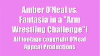 Amber O'Neal vs Fantasia in an Arm Wrestling Challenge!