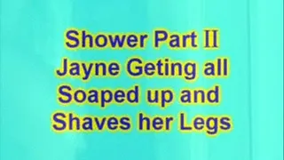 Jayne Lyne in the shower Part II