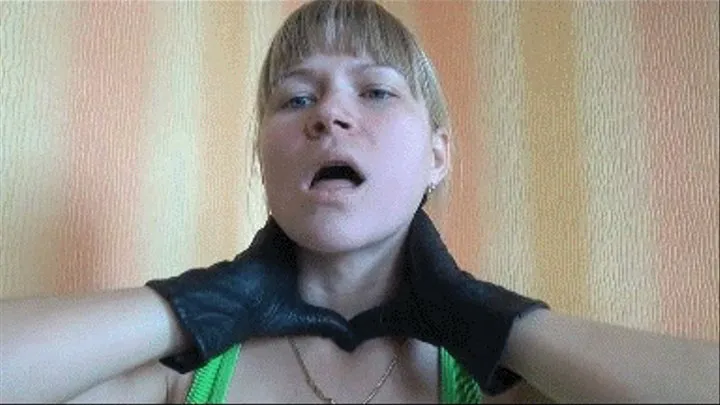 SMOTHERING BY THE PLASTICK BAG IN BLACK GLOVES 2(G)