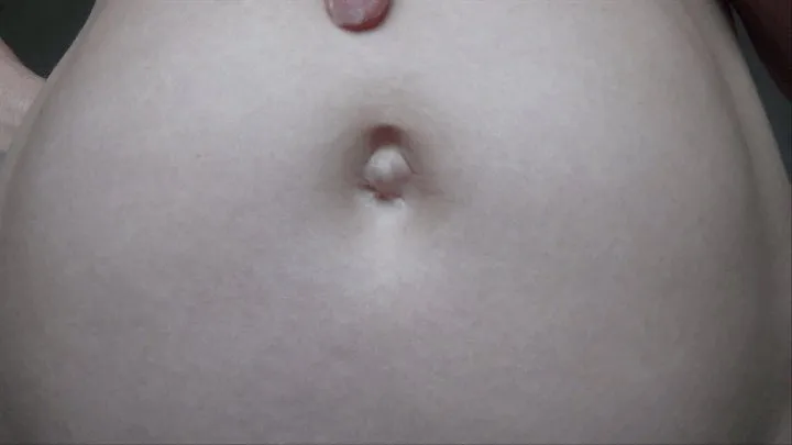 belly button extreme close -up 13B