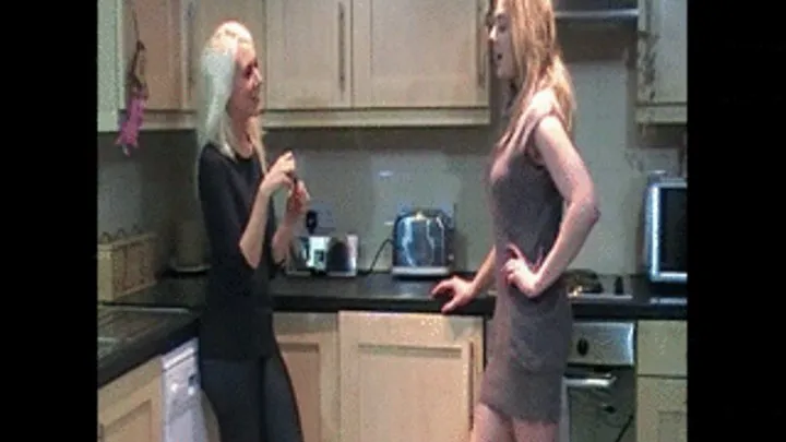 Charlotte And Sapphire Feel They Have To Strip For Pervy Step-Brother-in-Law!