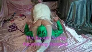 Sexy Easter Bunny is Hopping n Stripping n Hopping on the Riddler Part 1 IPOD