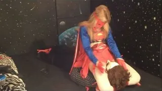 Supergirl's Grinding Facesit Knockout