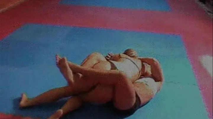 Ani vs. Viki Wrestling - Part 2.