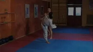 Tekla karate fighting