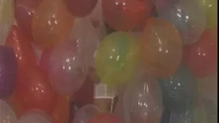 Balloon squeezing is fun