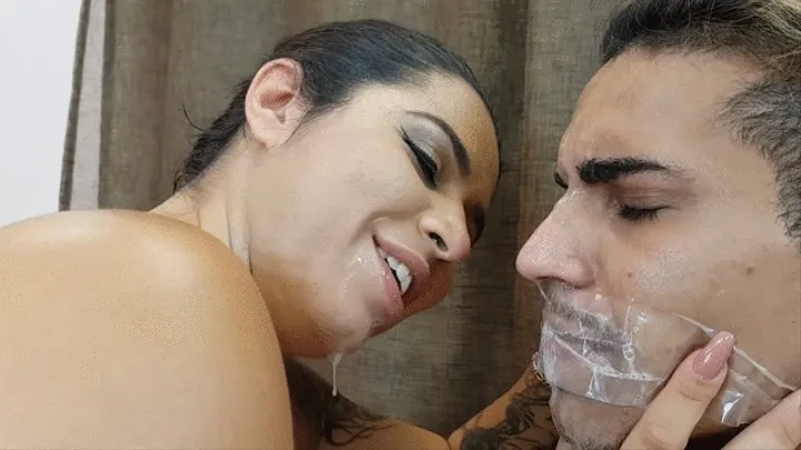 FEEL MY BAD BREATH IN THE FLAMED THROAT - MISTRESS VICTORIA DIAS - NEW KC 2019 - CLIP 5