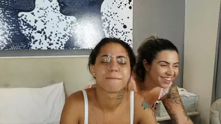 LICKING THE FACE OF A DIRTY BITCH AND LEAVING HER SOAKED IN SPIT --- BY VICTORIA DIAS - NEW KC 2021 - CLIP 5