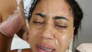 LICKING THE FACE OF A DIRTY BITCH AND LEAVING HER SOAKED IN SPIT --- BY VICTORIA DIAS - NEW KC 2021 - CLIP 3