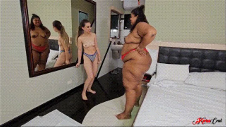 THE GIANT BBW VS THE LITTLE SNOW WHITE - BY BOMBOM BBW - FULL VERSION NEW KC JUNE 2023!!!