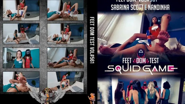 FEET DOM - SUPER PRODUCTION SQUID GAME - VOL # 561 - TOP SABRINA SCOTT - CLIP04 - NEW MF DEC 2021 - never published - MF - Exclusive Girls