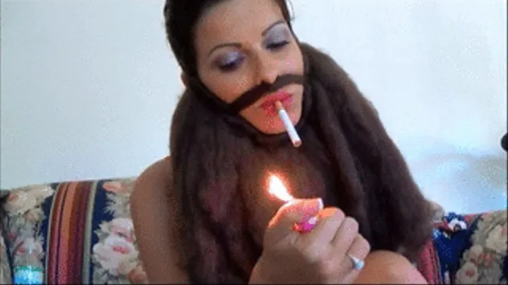 Bearded Lady smoke!