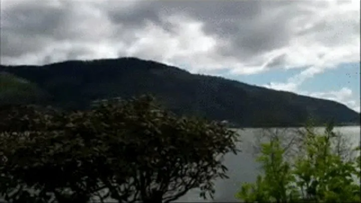 Smoking a Cigarette on Hood River