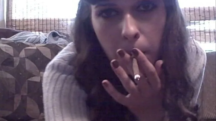 Smoking FemDom, Extreme Verbal and human Ashtray! (BY REQUEST)