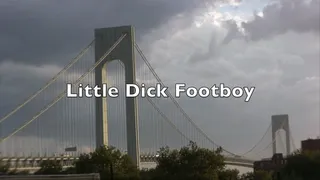 LITTLE DICK FOOTBOY - SPH, small penis, foot fetish, pov