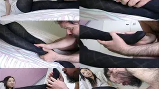 Footjob By Feet in Pantyhose - PSR-002 - Part 2 (Faster Download)