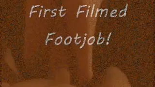 Hot Filmed Footjob!