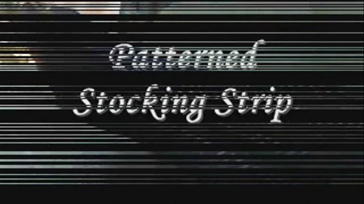 Patterned Stocking Strip