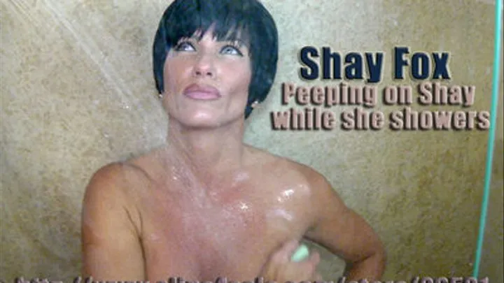 Peeping On Shay While She Showers