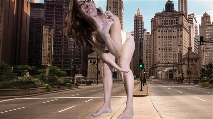 70ft Kristen Cameron Giantess Feet J.O.E.