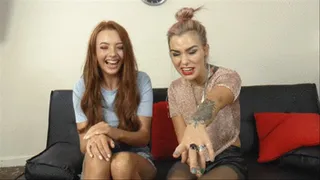 Jade Brings Grace Back For More Tickling!