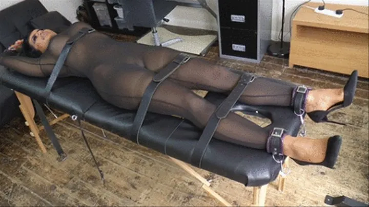 Katie's Sheer Catsuit Tickle!