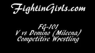 FG-101 V ''The Cheerleader'' vs Mileena (Domino) Part 1