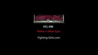 FG-106 Pamela ''The Black Tiger'' vs Mutiny - Pro Style Wrestling - Part 1