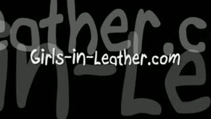 Ultimate Leather Orgasm 7 - All that Leather makes her Cum!!!