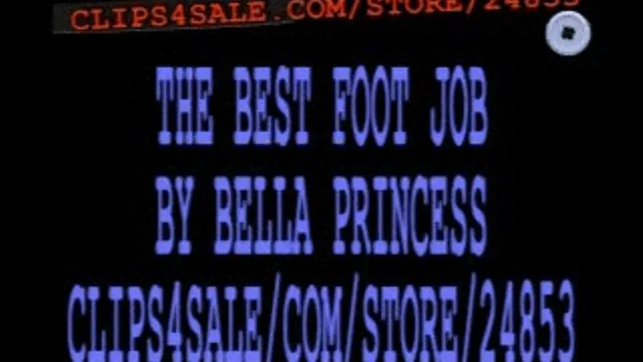 bella princess bare foot job on floor part 1