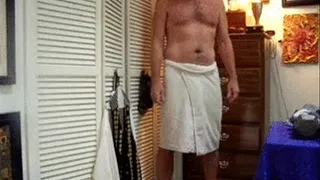 Coach's towel falls..