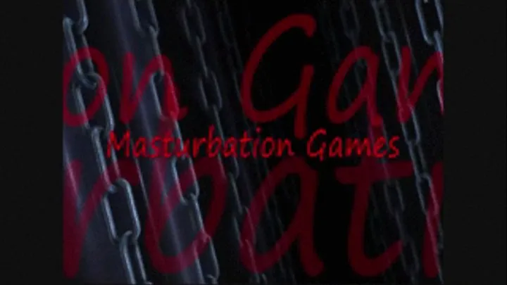 Masturbation Games