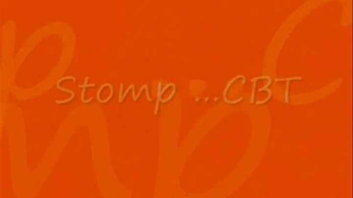 Stomp .... CBT