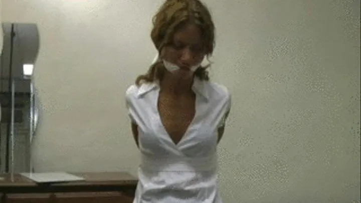 Tight White Cleave Gag