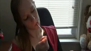 Miss Amy- Cigarette Break Smoking