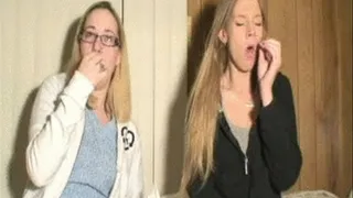 Goddess Amy & Angel Shelby- Afternoon Sneeze and Blow