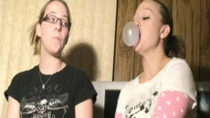 Shelby & Heather- Bubble Gum Fun