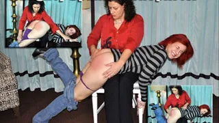 Naughty Spanked Shoplifter