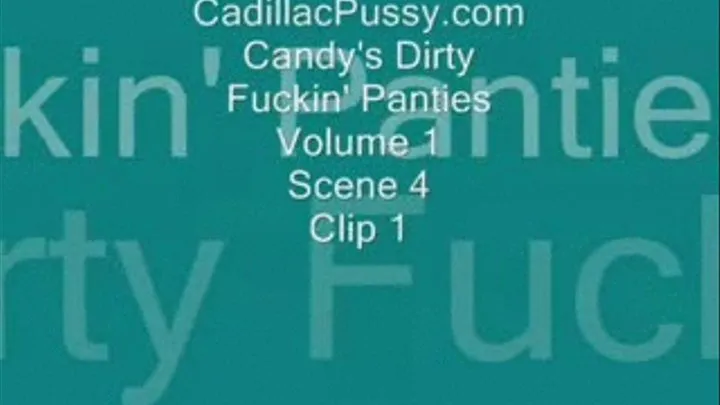 Candy's Dirty Fuckin' Panties Vol. 1 Scene 4 Clip 1