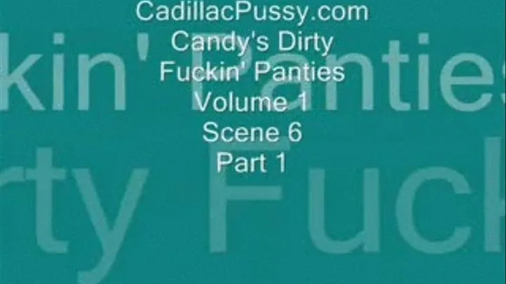 Candy's Dirty Fuckin' Panties Vol. 1 Scene 6 Part 1