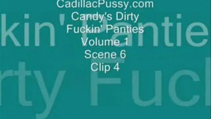 Candy's Dirty Fuckin' Panties Vol. 1 Scene 6 Clip 4