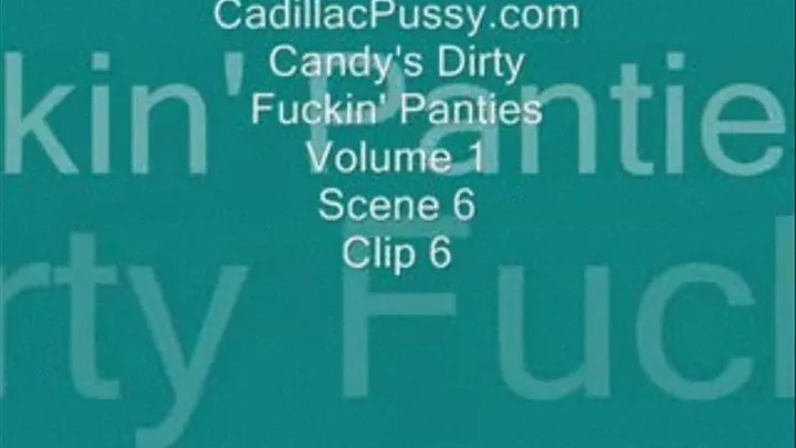 Candy's Dirty Fuckin' Panties Vol. 1 Scene 6 Clip 6