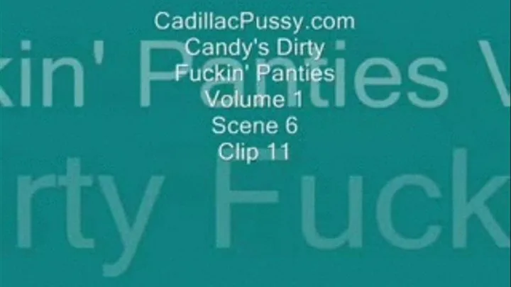 Candy's Dirty Fuckin' Panties Vol. 1 Scene 6 Clip 11