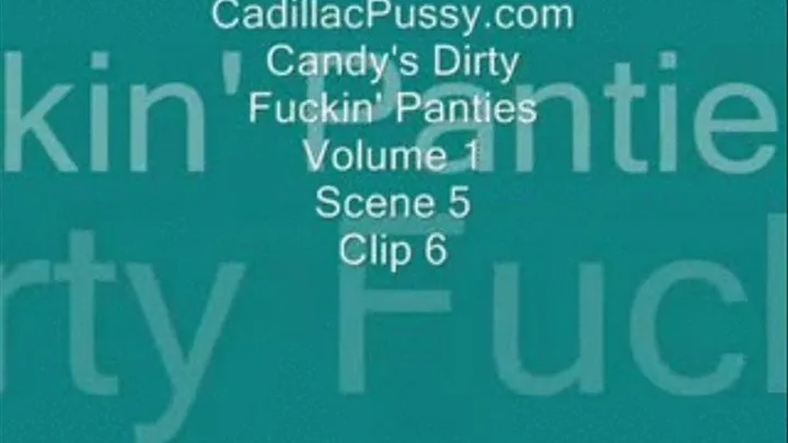 Candy's Dirty Fuckin' Panties Vol. 1 Scene 5 Clip 6