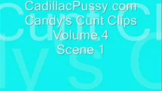 Candy's Cunt Clips Volume 4 Scene 1