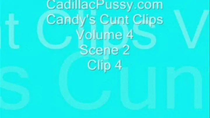 Candy's Cunt Clips Volume 4 Scene 2 Clip 4