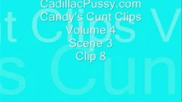 Candy's Cunt Clips Volume 4 Scene 3 Clip 8