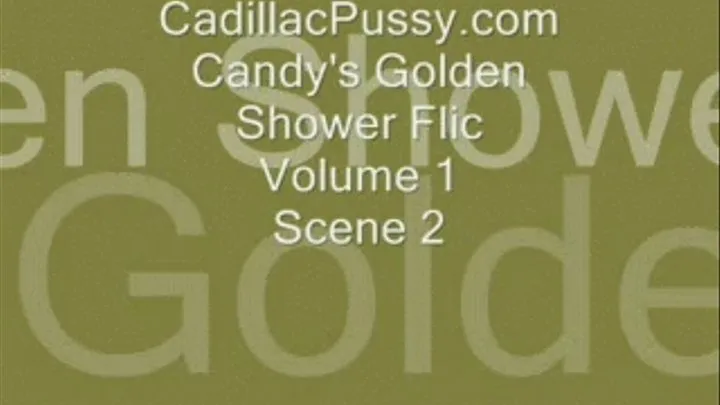 Candy's Golden Shower Flic Volume 1 Scene 2